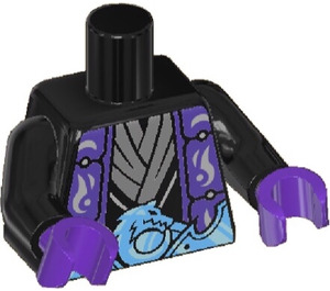 LEGO Schwarz Lord Ras Torso (973 / 76382)