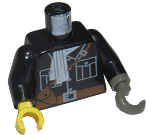 LEGO Negro Lord Sam Sinister Torso (973 / 74331)