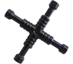 LEGO Black Lug Wrench, 4-Way
