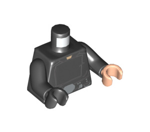 LEGO Noir Luke Skywalker (75093) Minifig Torse (973 / 76382)