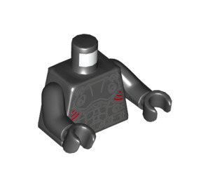 LEGO Black Manta Minifig Torso (973 / 76382)
