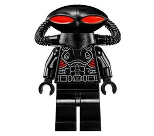 LEGO Schwarz Manta mit Schwarz Helm Minifigur