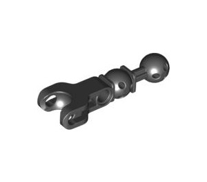 LEGO Black Medium Ball Joint with Ball Socket and Beam (90608)