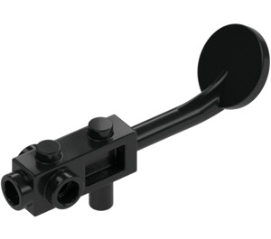 LEGO Black Metal Detector without Top Stud (28814 / 93106)