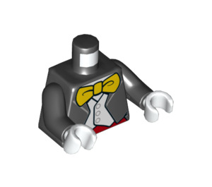 LEGO Zwart Mickey Muis Tuxedo met Geel Vlinderdas Torso (973 / 76382)