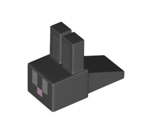LEGO Black Minecraft rabbit head (37099)