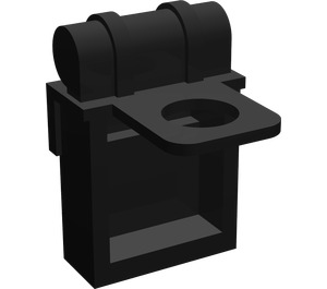 LEGO Schwarz Minifig Rucksack Non-Opening (2524)