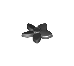 LEGO Black Minifig Flower with Small Pin (18853)