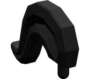 LEGO Black Minifig Plume Medium
