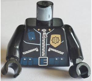 LEGO Schwarz Minifigur Torso (973 / 73403)