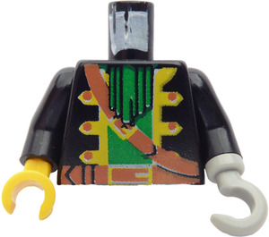 LEGO Noir Minifig Torse (973 / 74331)