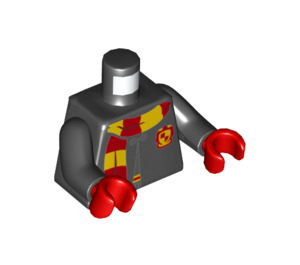 LEGO Zwart Minifiguur Torso (973 / 76382)