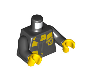 LEGO Zwart Minifiguur Torso (973 / 76382)