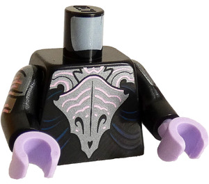 LEGO Black Minifig Torso Mind Flayer (973)