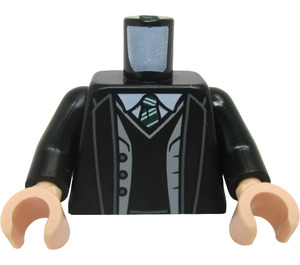 LEGO Zwart Minifiguur Torso met Tom Riddle Coat (973)