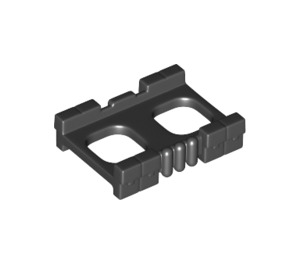 LEGO Schwarz Minifigure Equipment Utility Gürtel (27145 / 28791)
