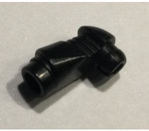 LEGO Black Minifigure Figure Arm with cored Knob (62691)