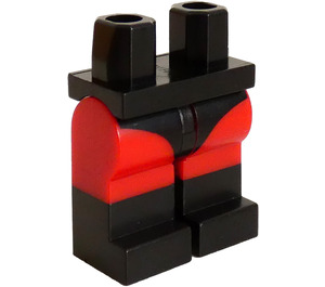 LEGO Black Minifigure Hips and Legs with Decoration (3815 / 38448)