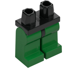 LEGO Černá Minifigurka Boky s Zelená Nohy (30464 / 73200)