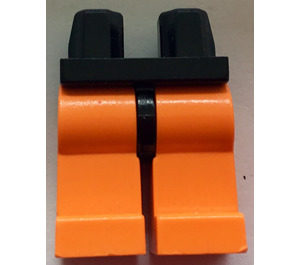LEGO Noir Minifigure Les hanches avec Orange Jambes (3815 / 73200)