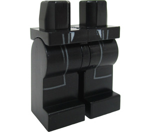 LEGO Noir Minifigure Jambes avec Coattails (73200)