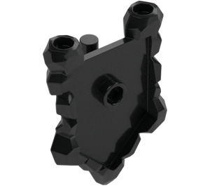 LEGO Schwarz Minifigur Schild (22409)