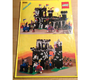 LEGO Zwart Monarch's Castle 6085 Instructions