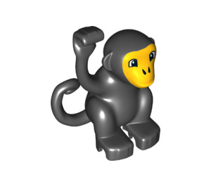 LEGO Black Monkey with Yellow face (28597 / 35676)