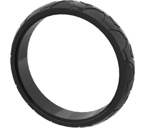 LEGO Black Motorbike Tire Ø68.8 x 14 (70 x 14) (32076)