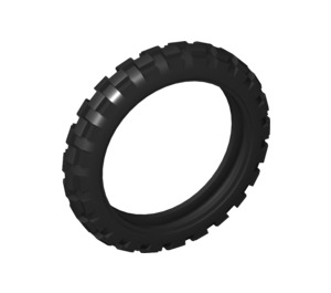 LEGO Black Motorbike Tire Ø81.6 x 15 (2902 / 87911)