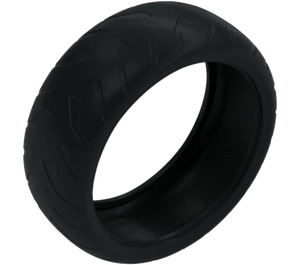 LEGO Black Motorbike Tire Ø94.3 x 38      (46335)