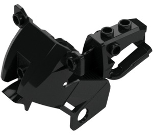 LEGO Black Motorcycle Fairing (52035 / 89536)