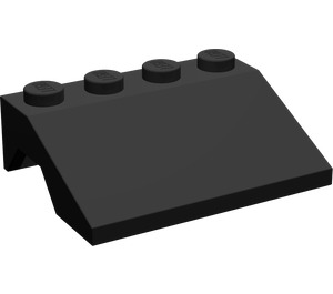 LEGO Black Mudguard Slope 3 x 4 (2513)