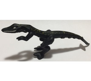 LEGO Schwarz Mutant Lizard mit Gelb Spots (54125 / 54629)