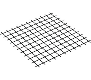 LEGO Schwarz Net 10 x 10 Quadratisch (23206 / 71155)