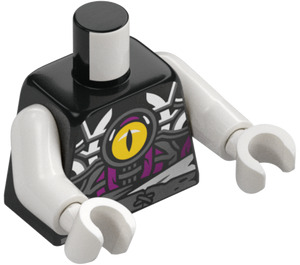 LEGO Schwarz Nightmare King Minifigur Torso (973 / 76382)