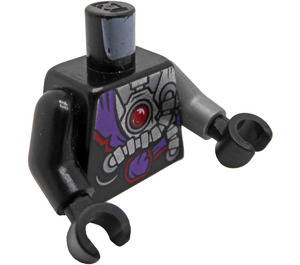 LEGO Schwarz Nindroid Torso (973)