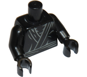 LEGO Black Ninja Torso (973 / 88585)