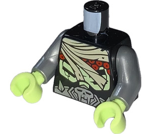 레고 검은색 Ninjago 몸통 (973 / 76382)