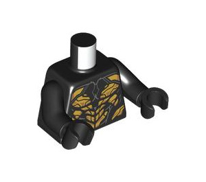 LEGO Black Outrider Minifig Torso (973 / 76382)