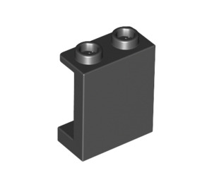 LEGO Noir Panneau 1 x 2 x 2 avec supports latéraux, tenons creux (35378 / 87552)