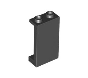 LEGO Black Panel 1 x 2 x 3 with Side Supports - Hollow Studs (35340 / 87544)