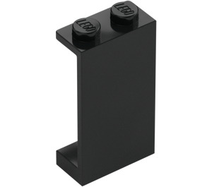 LEGO Noir Panneau 1 x 2 x 3 sans Supports Latéraux, Tenons Pleins (2362 / 30009)