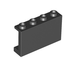 LEGO Black Panel 1 x 4 x 2 (14718)
