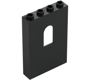 LEGO Svart Panel 1 x 4 x 5 med Vindu (60808)