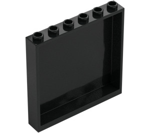 LEGO Svart Panel 1 x 6 x 5 (35286 / 59349)