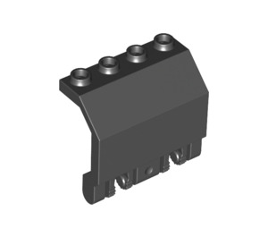 LEGO Sort Panel 2 x 4 x 2 med Hinges (44572)