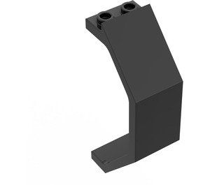 LEGO Black Panel 3 x 2 x 6 Angled (2466 / 30226)