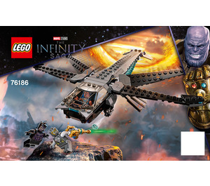 LEGO Black Panther Dragon Flyer Set 76186 Instructions