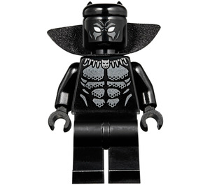 LEGO Sort Panther med Krave Minifigur